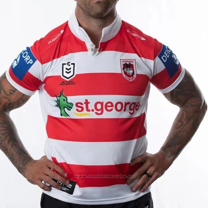 Camiseta St George Illawarra Dragons Rugby 2021 Entrenamiento